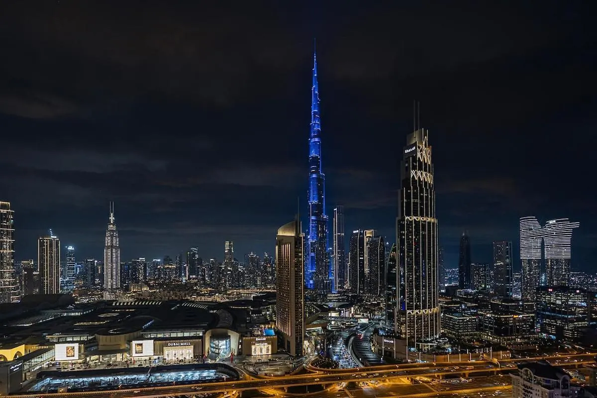 Apartment Mellas - Burj View - 2B - 9 Min Walk To Fountains Dubai