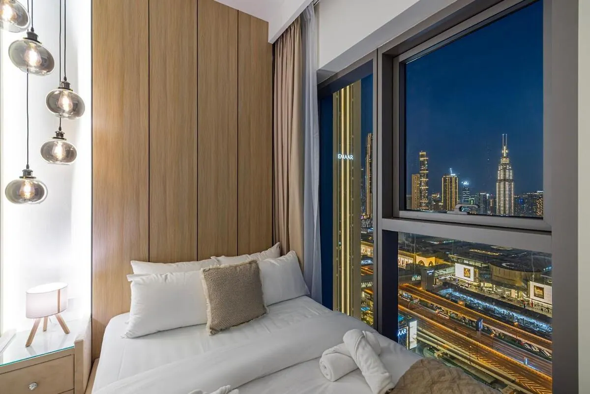 Mellas - Burj View - 2B - 9 Min Walk To Fountains Dubaj